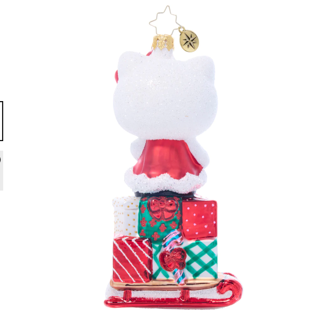 Happy Holidays from Hello Kitty Ornament