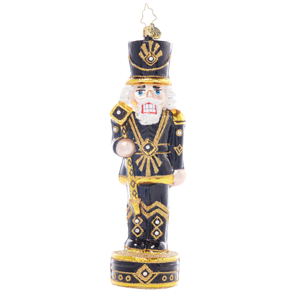 Art Deco Nutcracker Ornament