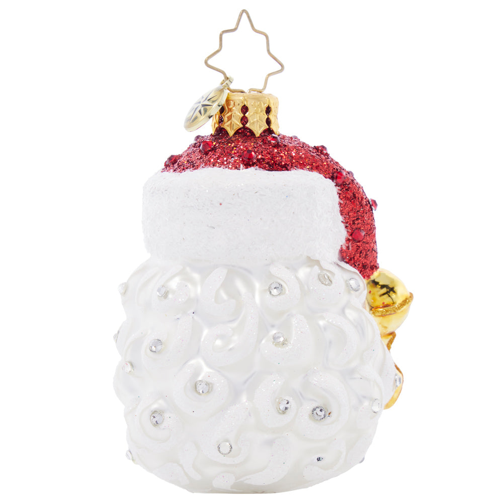 Sparkling Santa Nick Gem Ornament