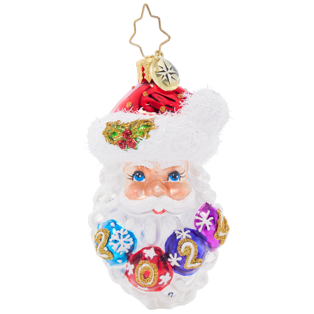 Ho-Ho-Happy Year Gem Ornament