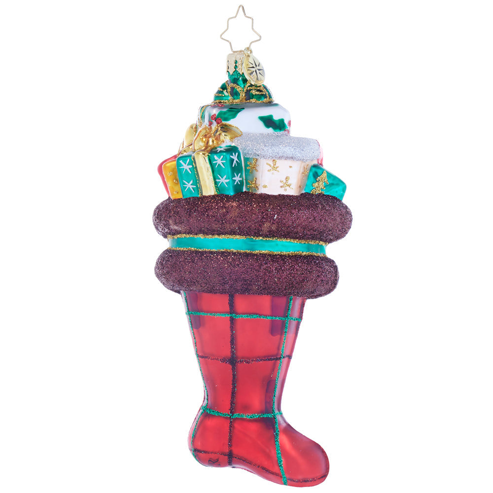 Festive Tartan Treasures Ornament