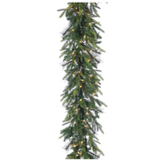 Mixed Pine Garland 100 Clear Lights 6' x 14"
