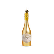Congratulations Gold Champagne Ornament 5.75"