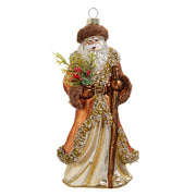 Mountain Santa Ornament 8"