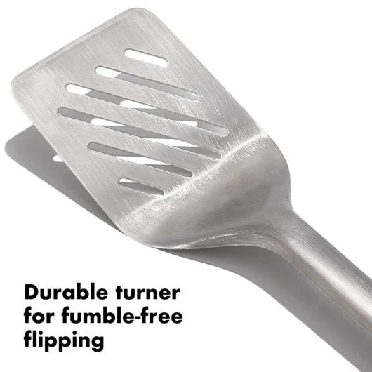 Grilling Turner and Tongs Set
