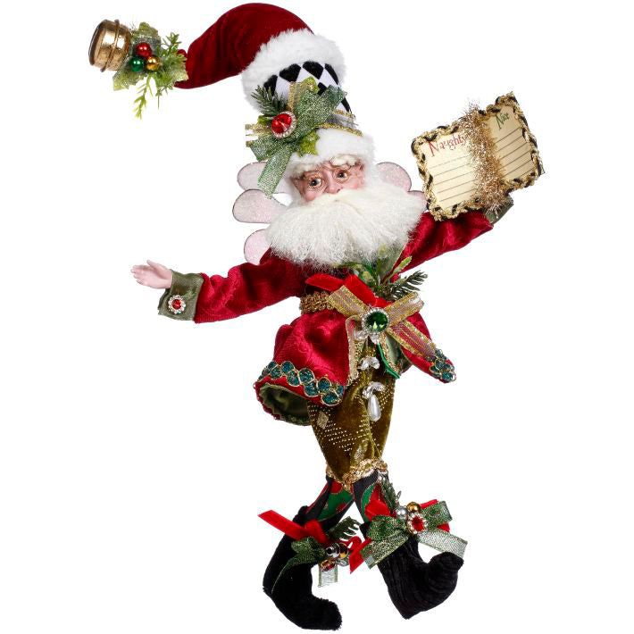 Checking His List Fairy Small 10"