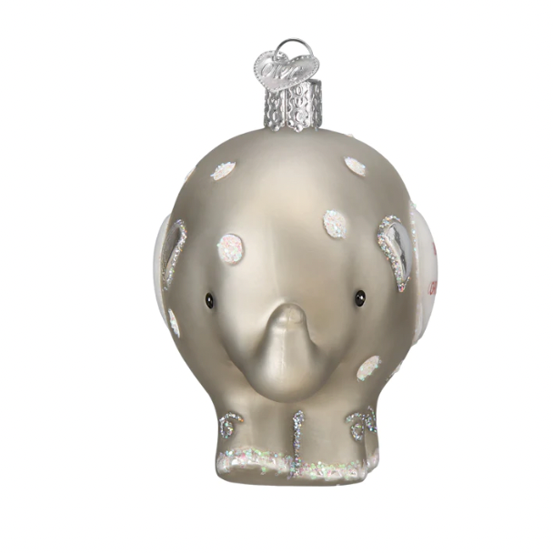 Baby's 1st Elephant Ornament