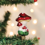 Clip-On Mushrooms Ornament