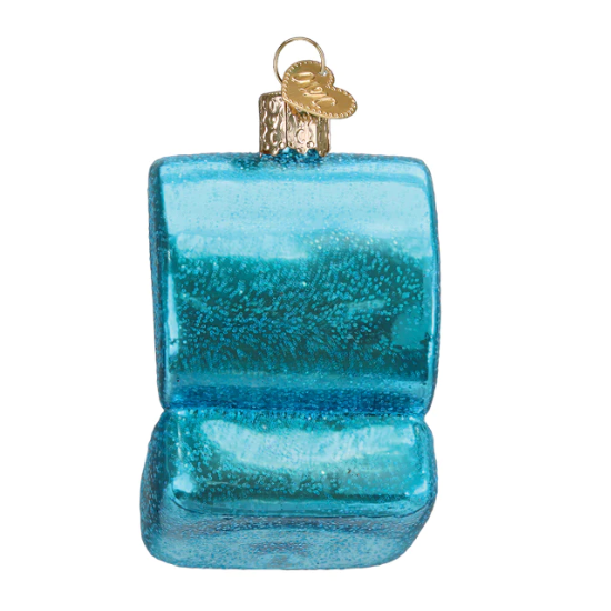 Something Blue Ring Box Ornament