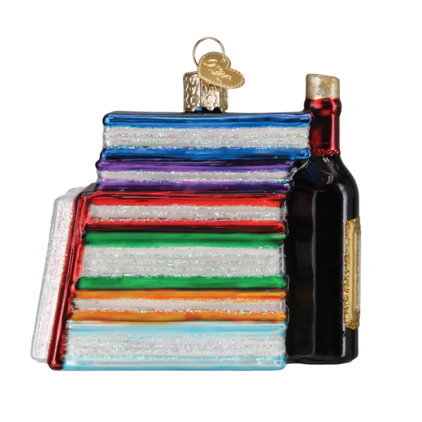 Book Club Ornament
