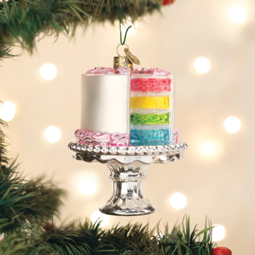 Cake On Stand Ornament