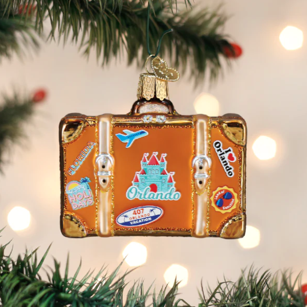 Orlando Suitcase Ornament