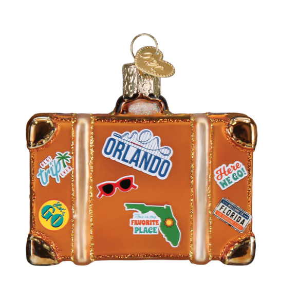 Orlando Suitcase Ornament