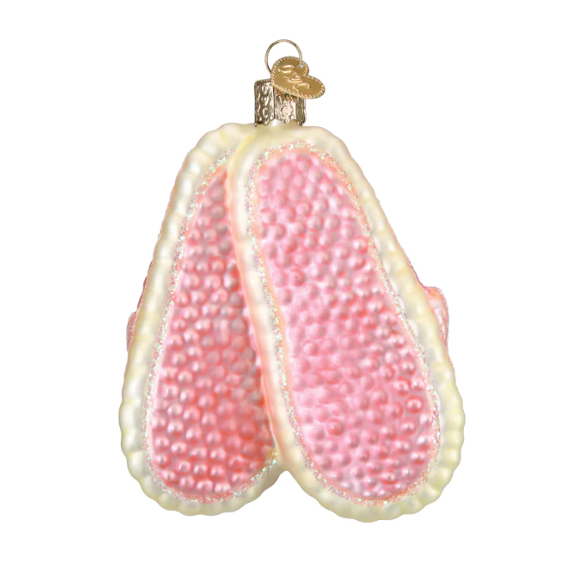 Cat Lady Slippers Ornament