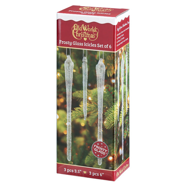 Frosty Icicles Set Of 6 Ornament