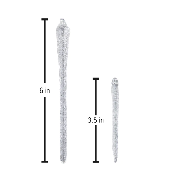 Frosty Icicles Set Of 6 Ornament