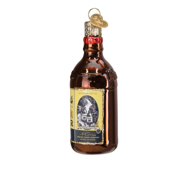 Coors Banquet Bottle Ornament