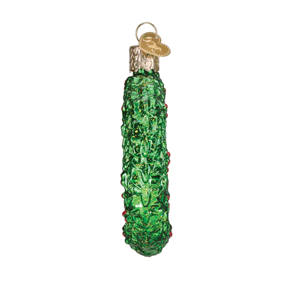 Holly Peace Symbol Ornament