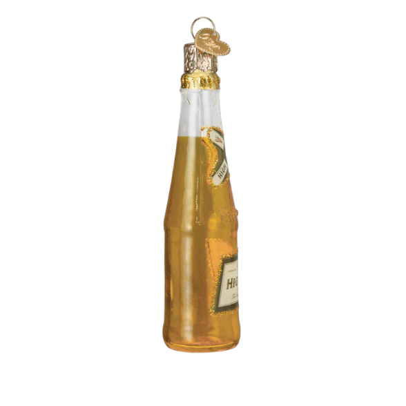 Miller High Life Bottle Ornament