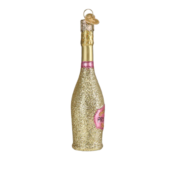 Prosecco Bottle Ornament