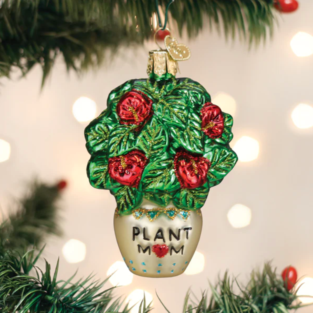 Plant Mom Ornament