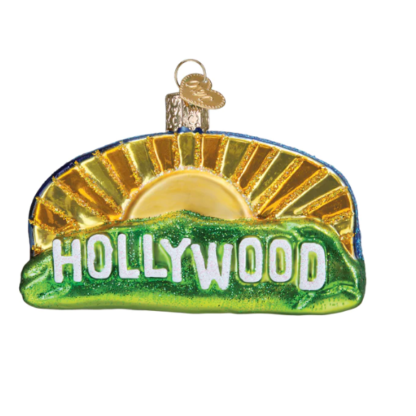 Hollywood Sign Ornament