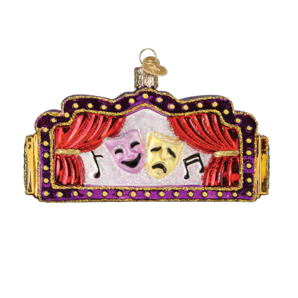 Broadway Marquee Ornament