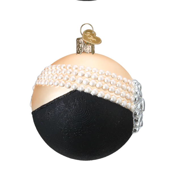 Classic Audrey Round Ornament