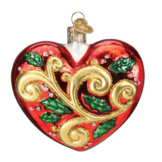 2024 Dated First Christmas Heart Ornament