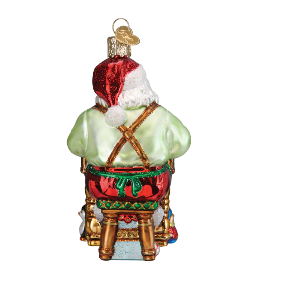 Workshop Santa Ornament
