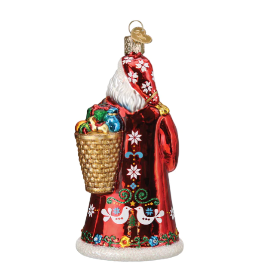 Norwegian Santa Ornament