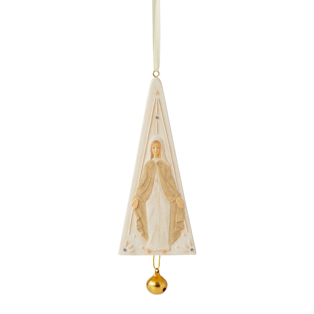 Nativity Pyramid Bell Ornament