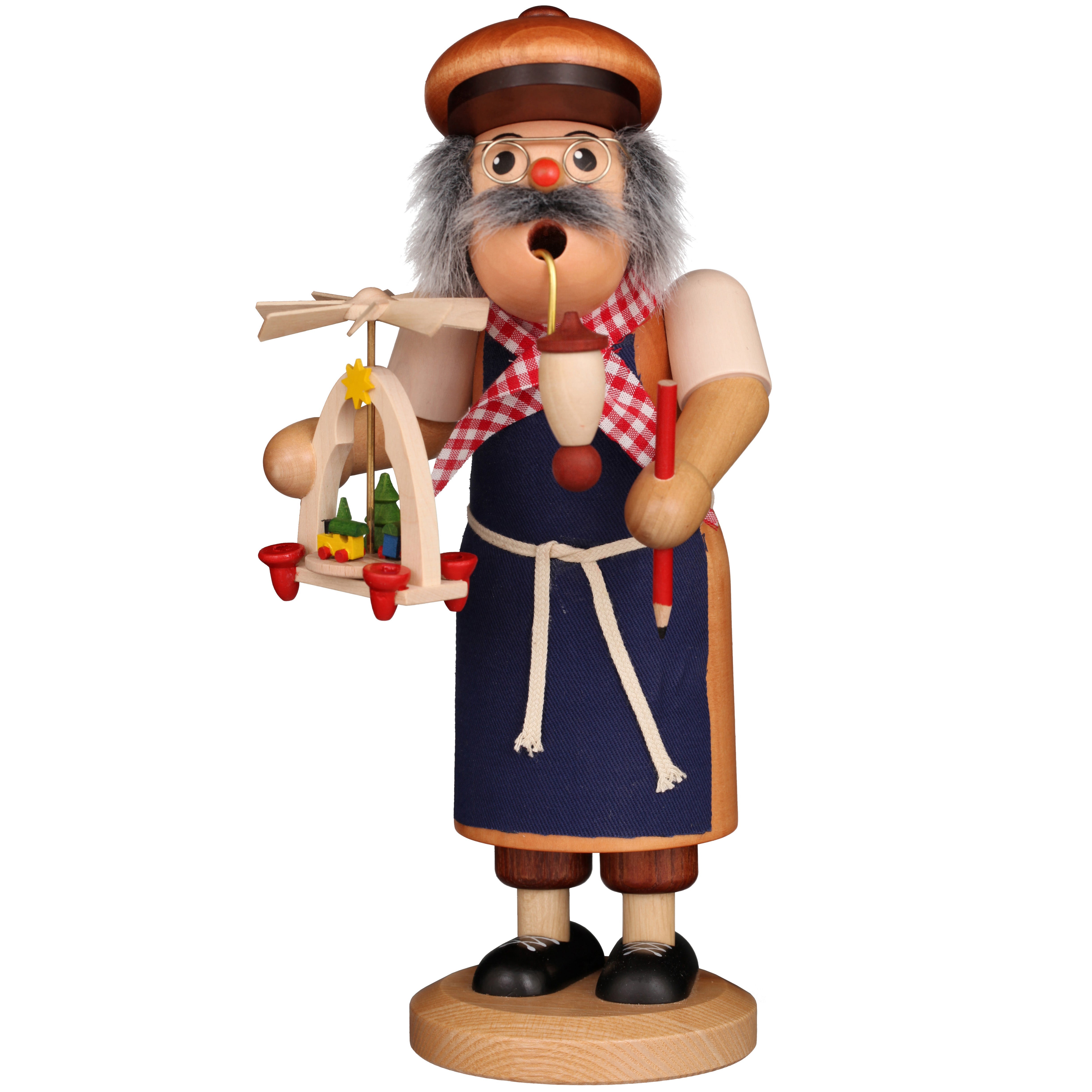 German Christmas Pyramid Maker Smoker