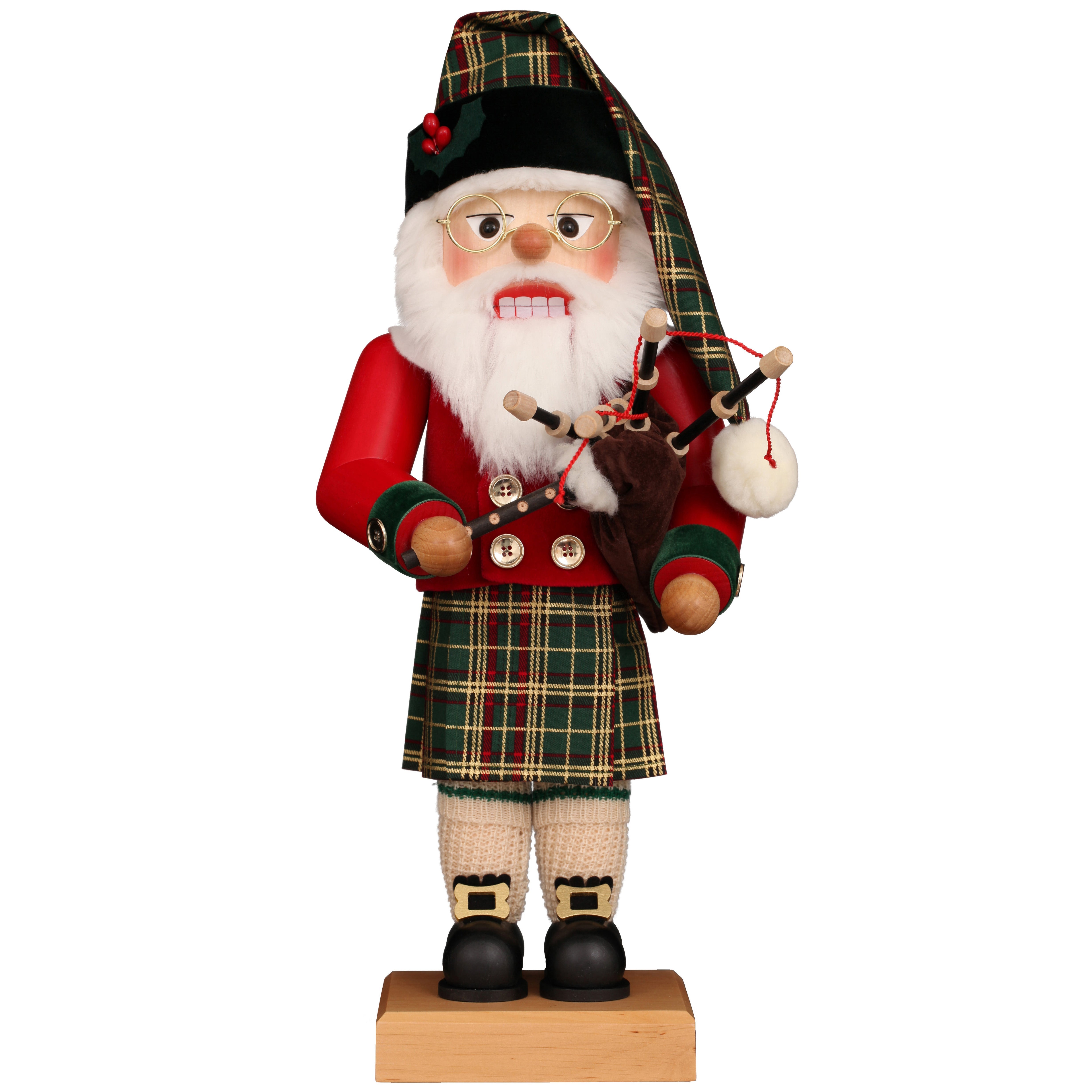 Scottish Bagpipes Nutcracker