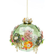 King's Jewels Ball Ornament Mint 5"