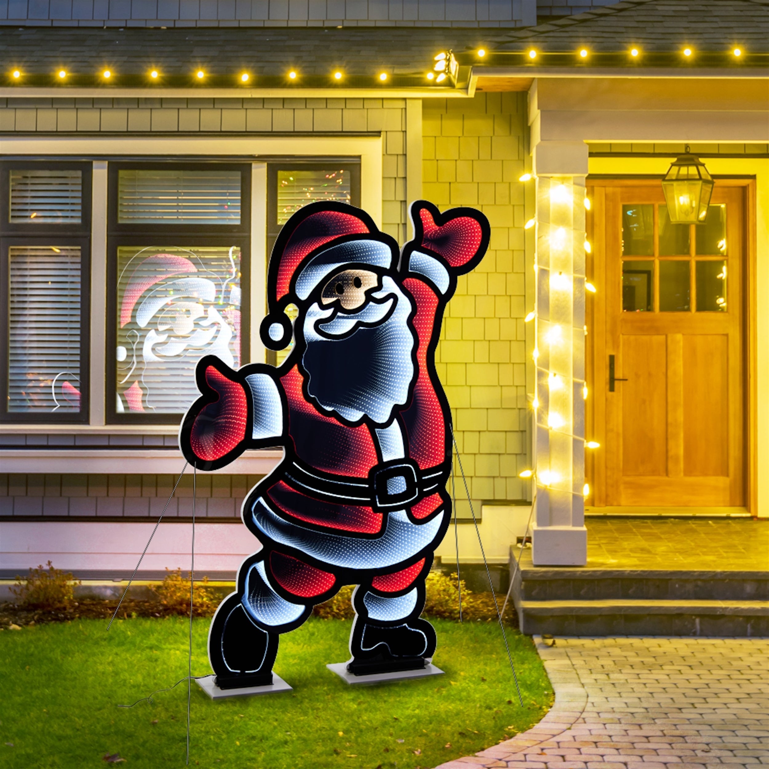 Happy Santa EKKO Infinity Light 70"