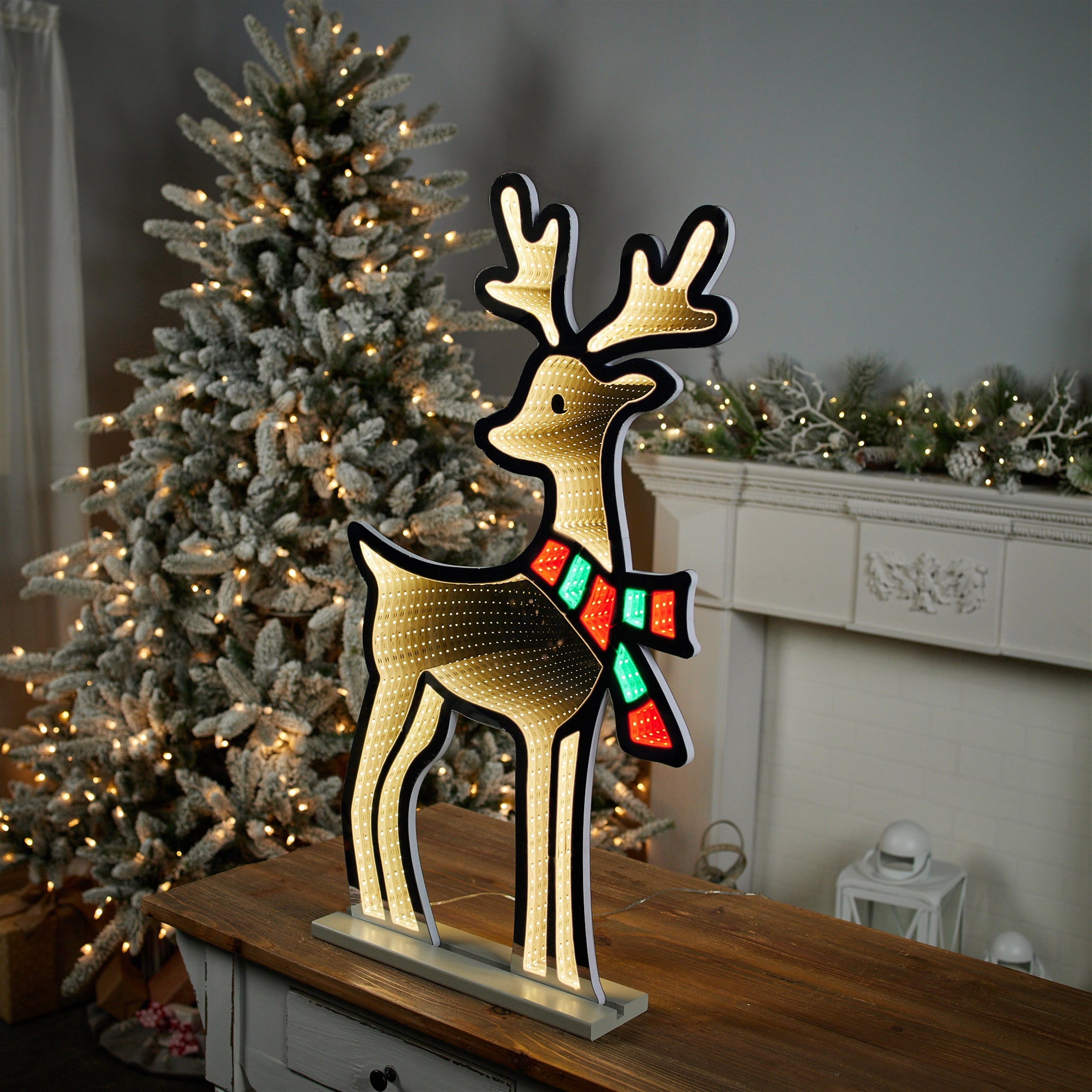 Deer with Scarf EKKO Infinity Light  33”