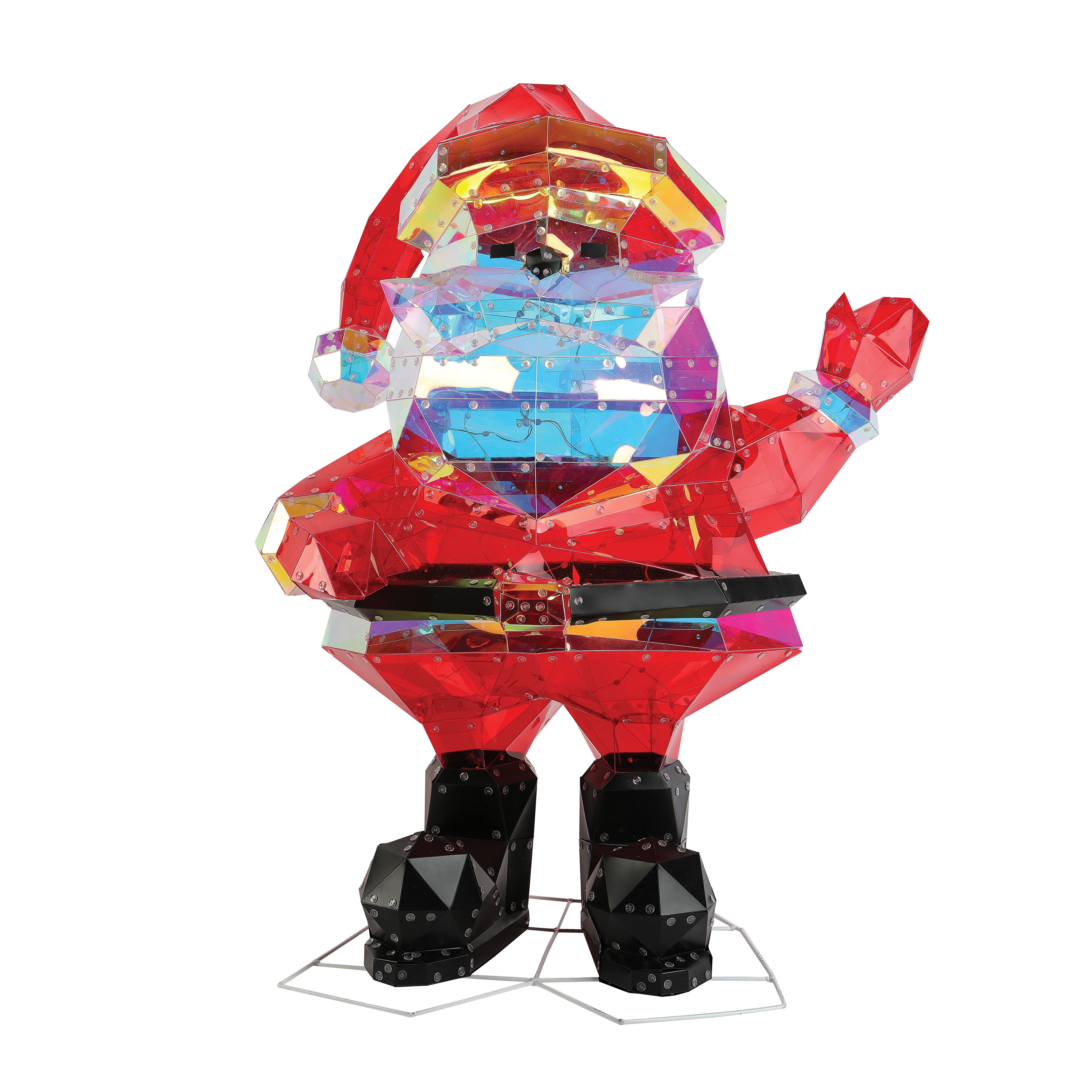 Prism Lit Santa