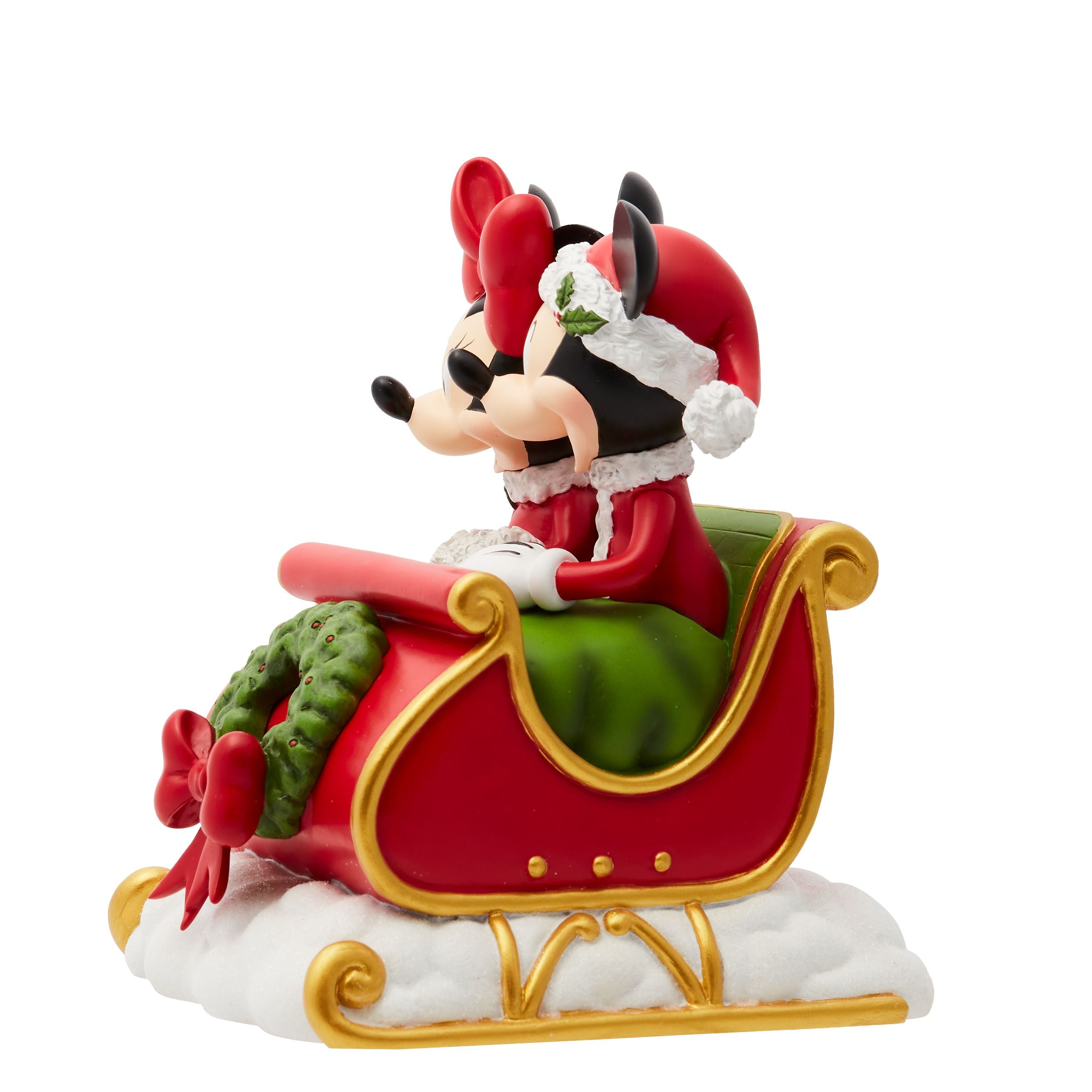 Holiday Mickey and Minnie in Christmas Sleigh