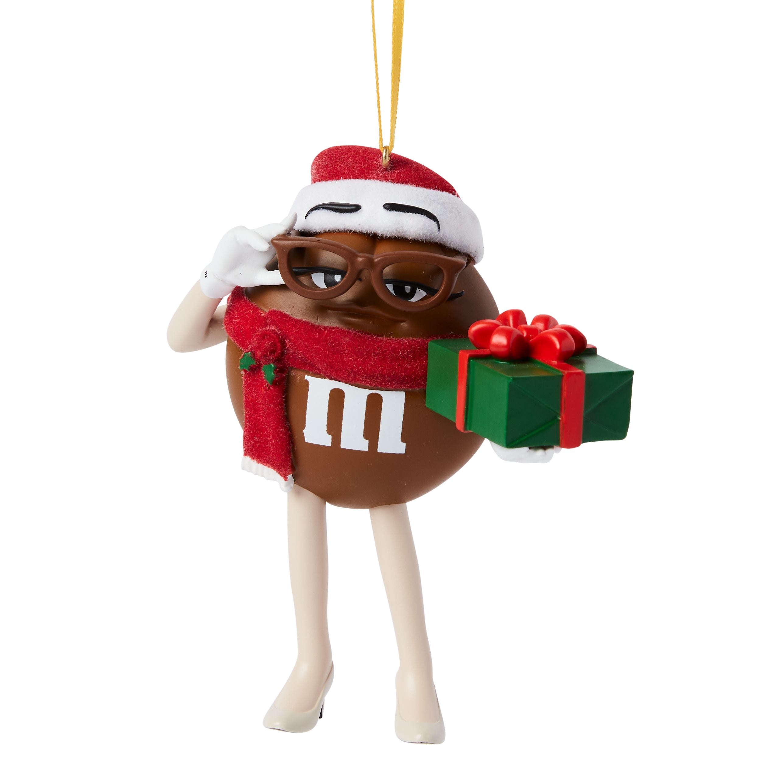 M&Ms Brown Ornament