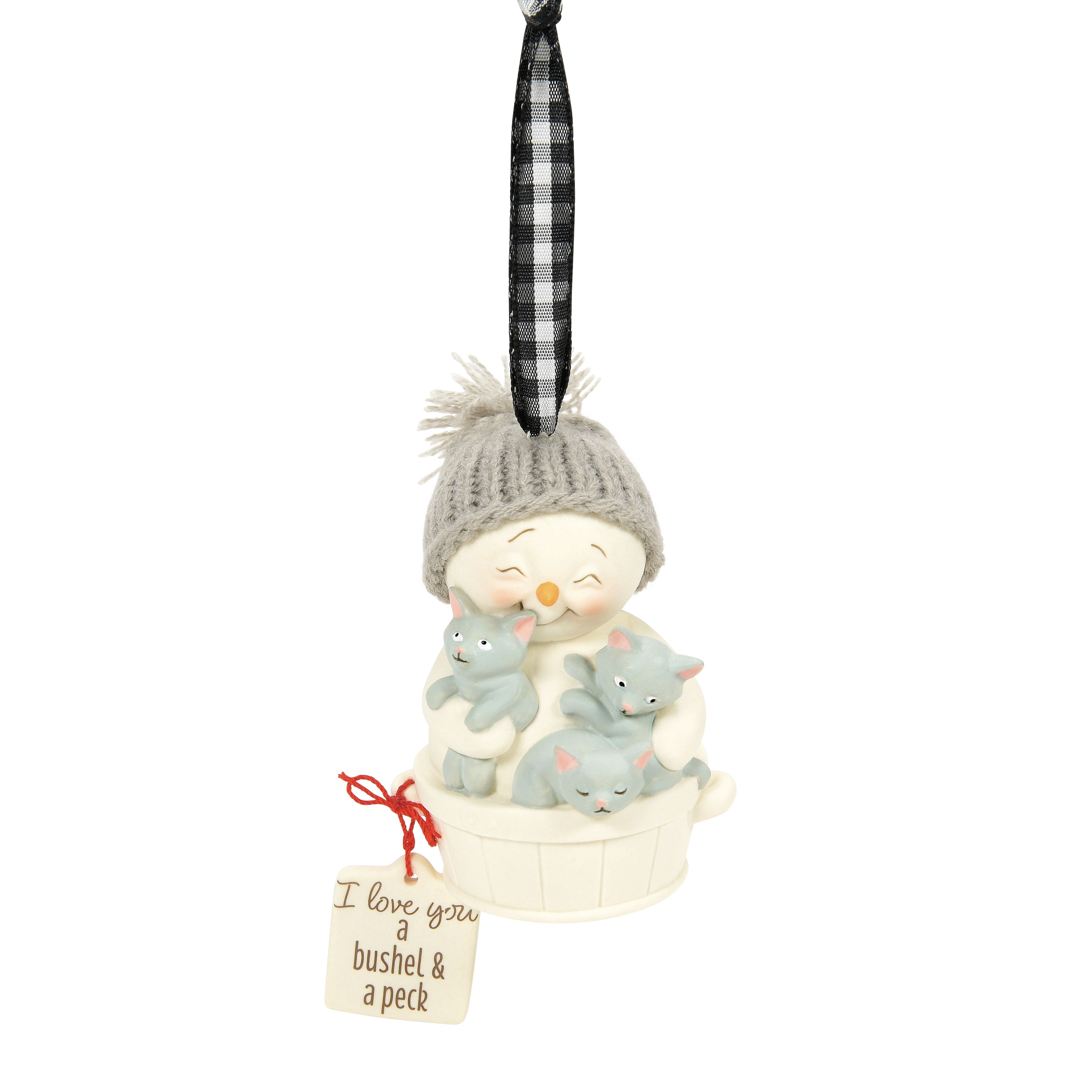 I Love You a Bushel & Peck Ornament