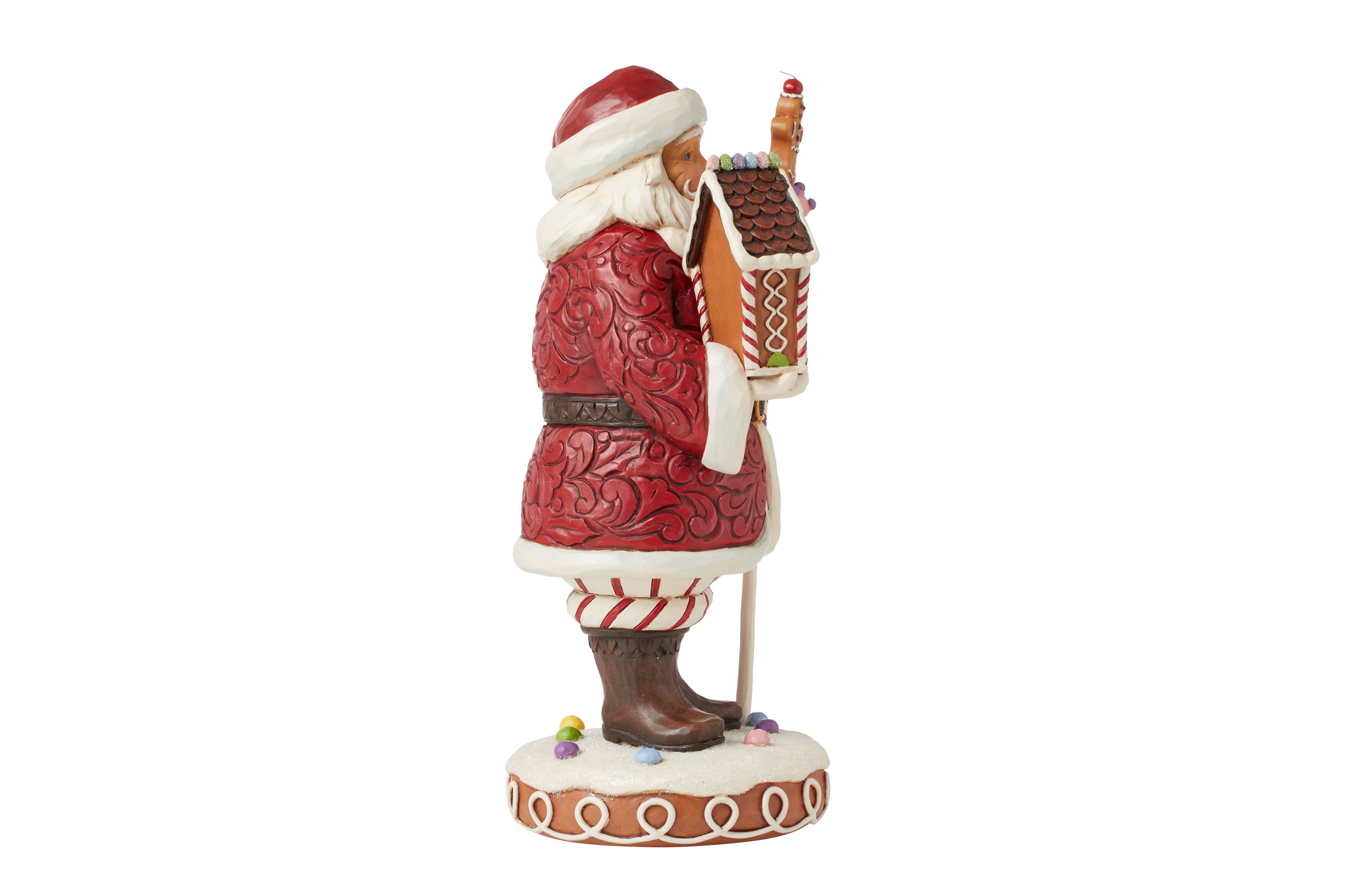 Have a Sweet Christmas Gingerbread Santa with Staff