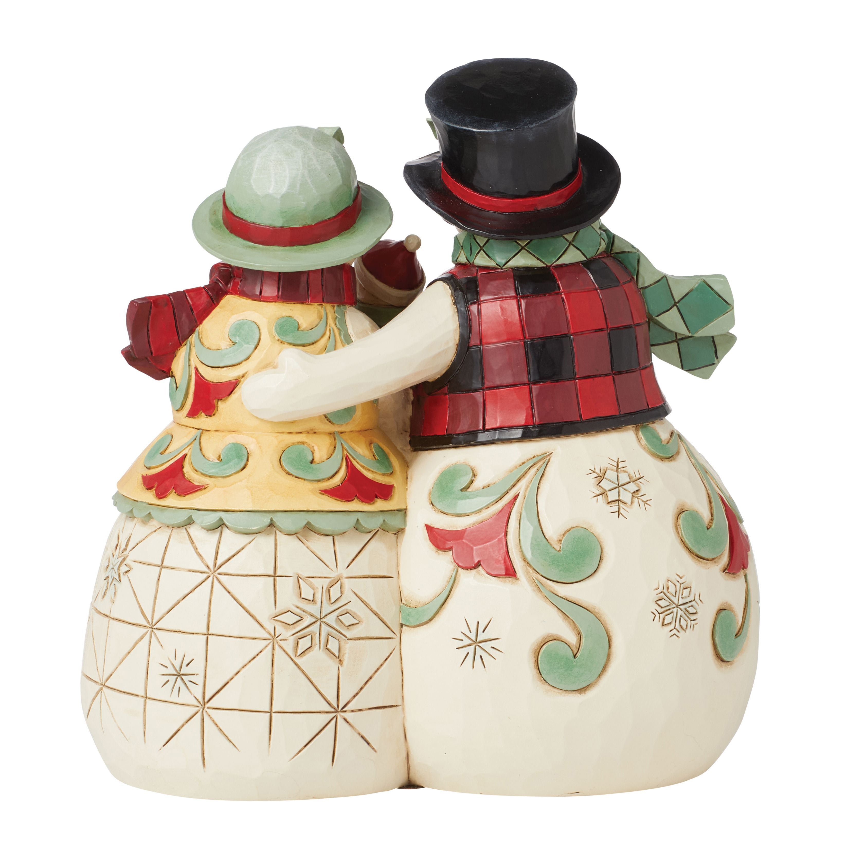 Love Keeps Us Warm Highland Glen Snowman Family
