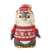 Jolly Good Fella Nordic Noel Penguin in Sweater