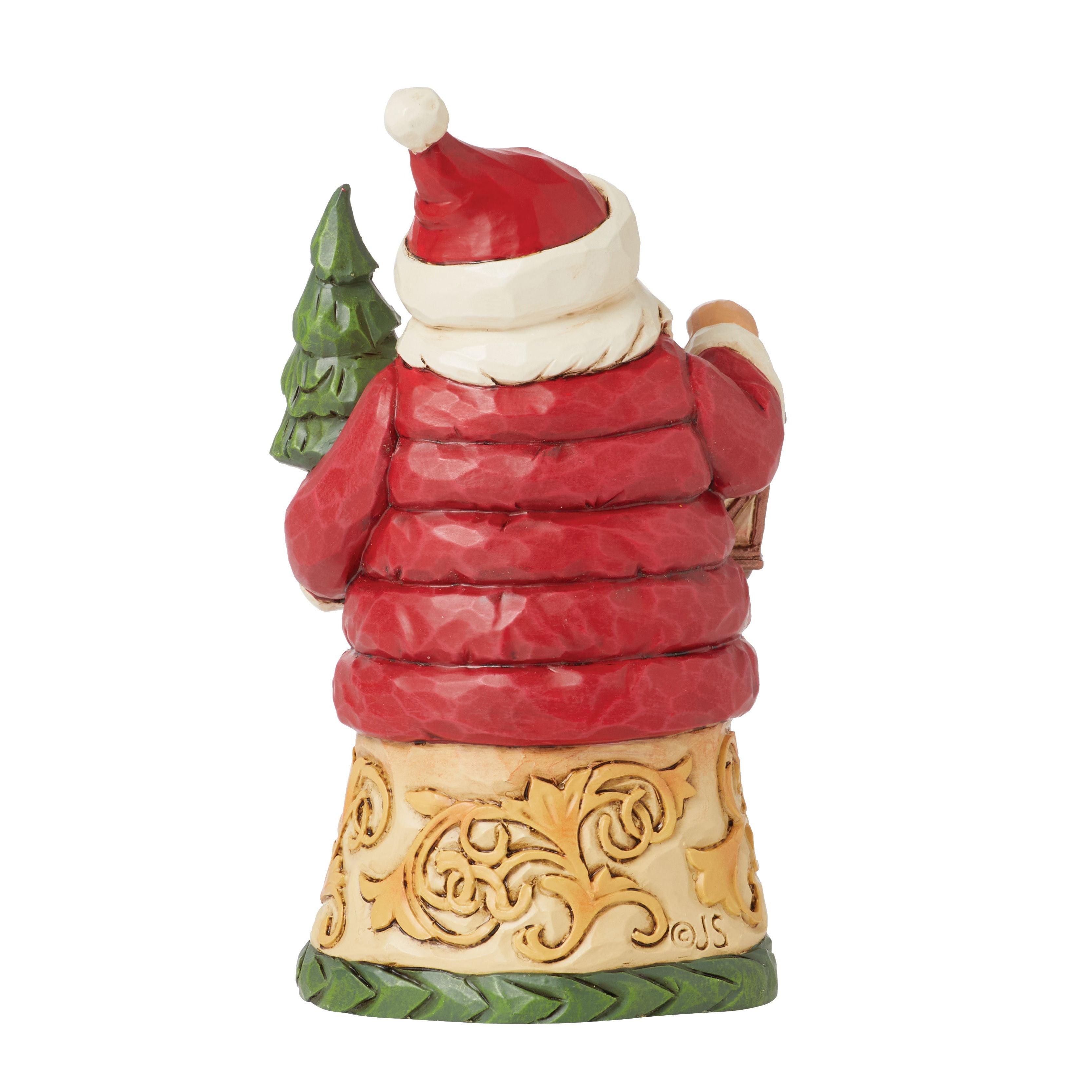 Santa In Puffy Coat Mini