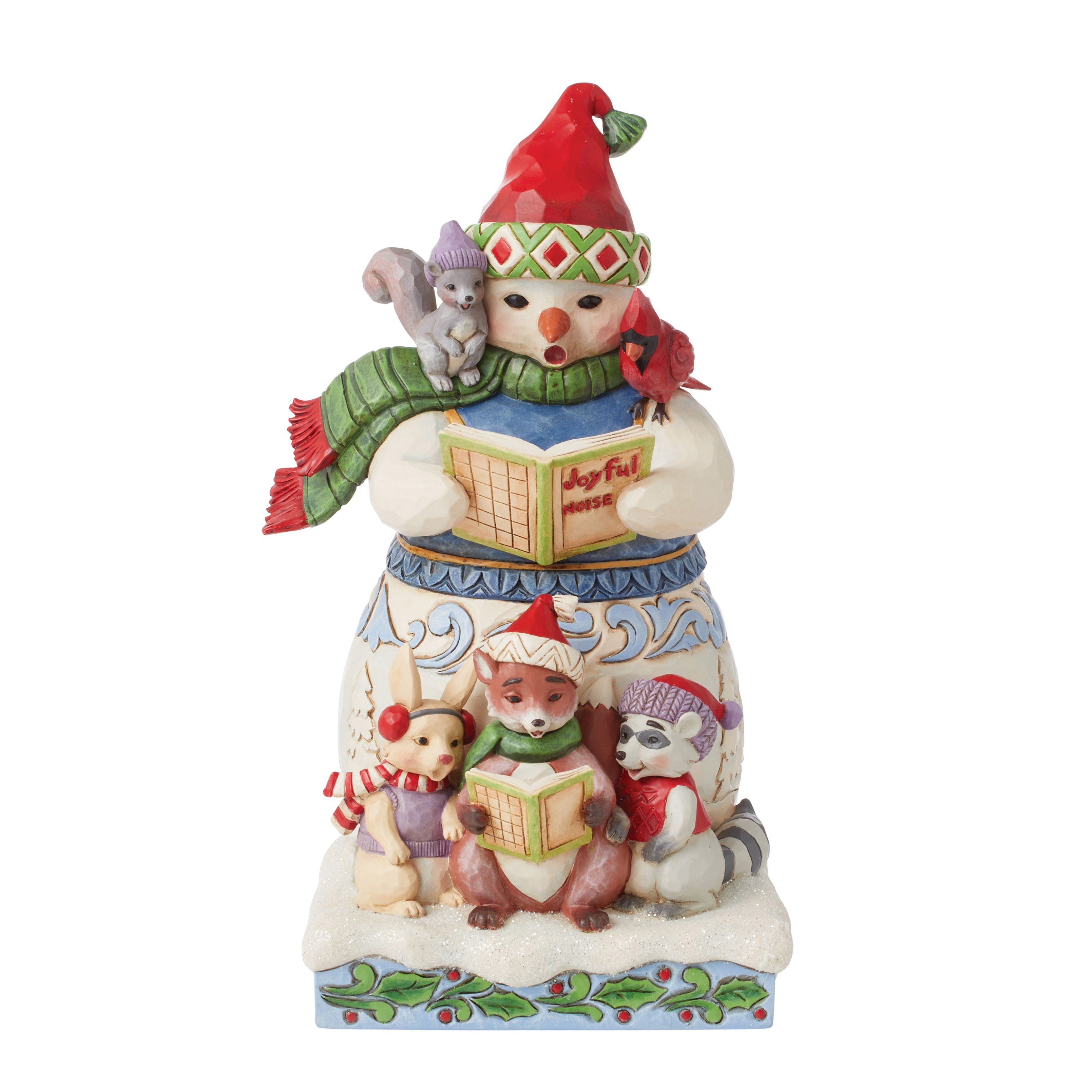 Snow Wonder Snowman & Animals Caroling