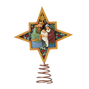 Holiday Manor Nativity Holy Family Star Tree Topper