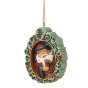 Holiday Manor Santa Portrait Ornament