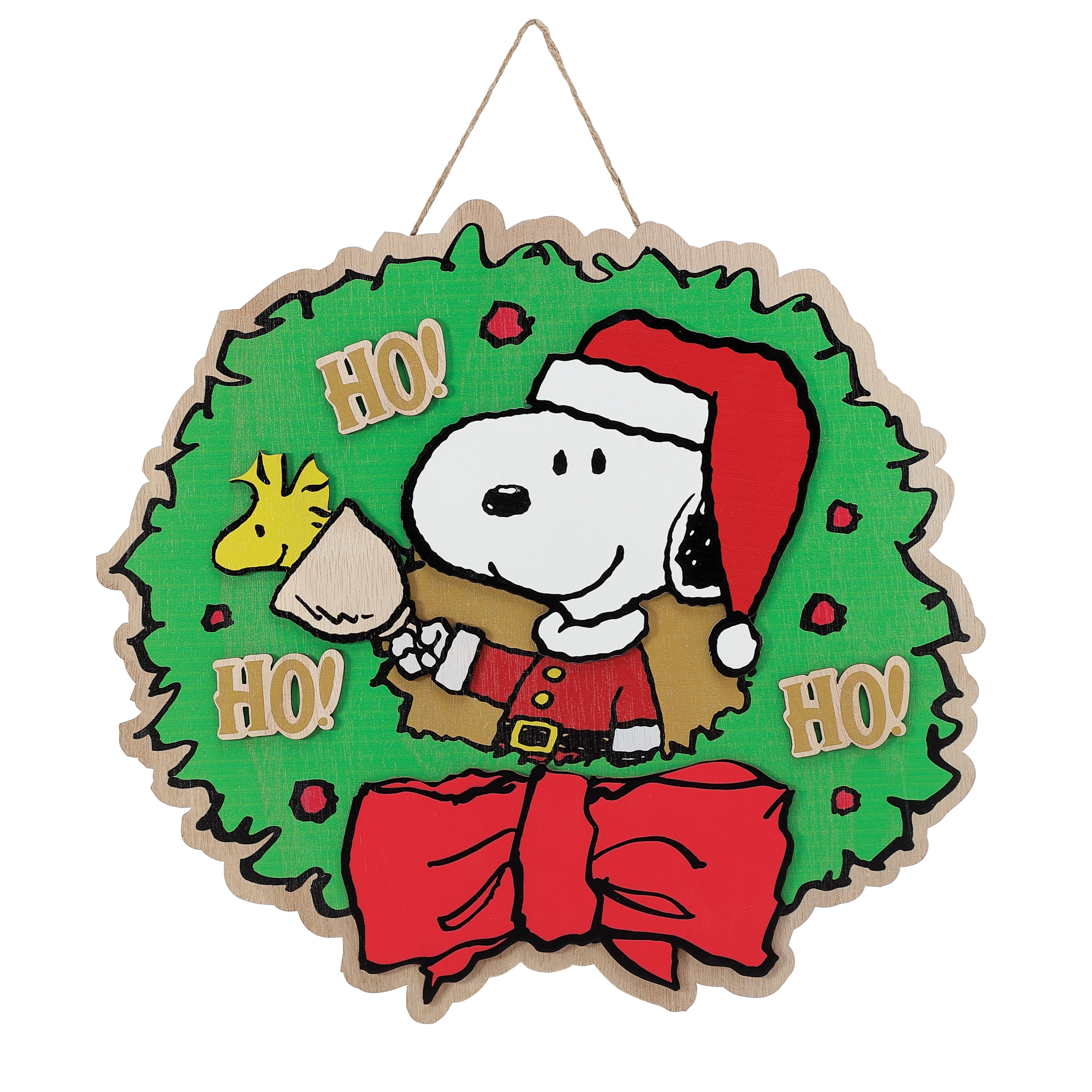 Snoopy & Woodstock Peanuts Door Decor