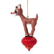Rudolph On Ornament Ornament